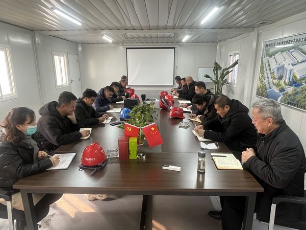 陜煤建設天工公司土建十一部：新年新目標，吹響2022嘹亮的號角